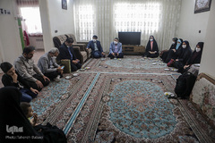 دیدار با خانواده شهید تقوی