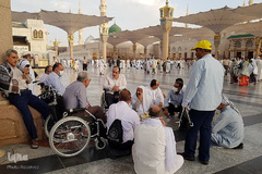 مدینه منوره در ایام حج ۹۸