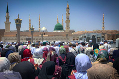 مدینه منوره در ایام حج ۹۸