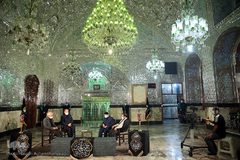 آخرین شب عزاداری ایام «مسلمیه» در حرم مطهر حضرت عبدالعظیم حسنی(ع)