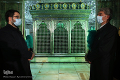 آخرین شب عزاداری ایام «مسلمیه» در حرم مطهر حضرت عبدالعظیم حسنی(ع)