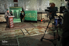 آخرین شب عزاداری ایام «مسلمیه» در حرم مطهر حضرت عبدالعظیم حسنی(ع)