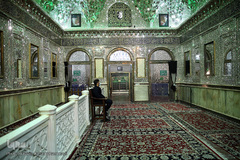 آخرین شب عزاداری ایام «مسلمیه» در حرم مطهر حضرت عبدالعظیم حسنی(ع)