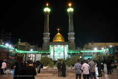 آخرین شب عزاداری ایام «مسلمیه» در حرم مطهر حضرت عبدالعظیم حسنی(ع)