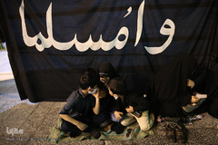 آخرین شب عزاداری ایام «مسلمیه» در حرم مطهر حضرت عبدالعظیم حسنی(ع)