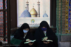 آخرین شب عزاداری ایام «مسلمیه» در حرم مطهر حضرت عبدالعظیم حسنی(ع)