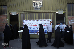 مرحله نخست پانزدهمین آزمون طرح ارزیابی و اعطای مدرک تخصصی به حافظان قرآن کریم در دانشگاه علم و صنعت