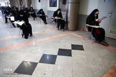 مرحله نخست پانزدهمین آزمون طرح ارزیابی و اعطای مدرک تخصصی به حافظان قرآن کریم در دانشگاه علم و صنعت