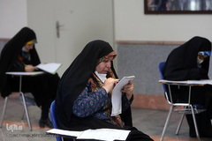 مرحله نخست پانزدهمین آزمون طرح ارزیابی و اعطای مدرک تخصصی به حافظان قرآن کریم در دانشگاه علم و صنعت