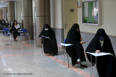 مرحله نخست پانزدهمین آزمون طرح ارزیابی و اعطای مدرک تخصصی به حافظان قرآن کریم در دانشگاه علم و صنعت