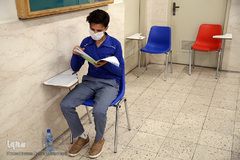 مرحله نخست پانزدهمین آزمون طرح ارزیابی و اعطای مدرک تخصصی به حافظان قرآن کریم در دانشگاه علم و صنعت