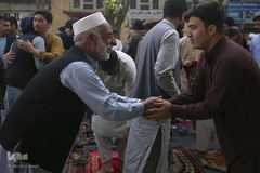 نماز عید سعید قربان در کابل، افغانستان