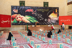 دستان کوچک «شیرخوارگان حسینی » یاری دهنده نیازمندان