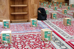 دستان کوچک «شیرخوارگان حسینی » یاری دهنده نیازمندان