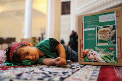 دستان کوچک «شیرخوارگان حسینی » یاری دهنده نیازمندان