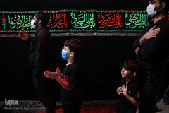 مراسم عزاداری شب چهارم محرم در هیئت میثاق با شهدا در دانشگاه افسری امام علی(ع) تهران