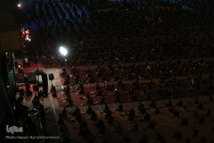 مراسم عزاداری شب چهارم محرم در هیئت میثاق با شهدا در دانشگاه افسری امام علی(ع) تهران
