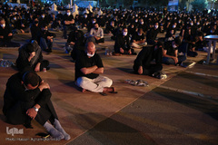 مراسم عزاداری شب چهارم محرم در هیئت میثاق با شهدا در دانشگاه افسری امام علی(ع) تهران