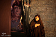 مراسم عزاداری امام حسین(ع) در فرهنگسرای قرآن