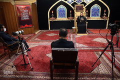 عزاداری روز هشتم محرم در حسینیه ثارالله شمیرانات