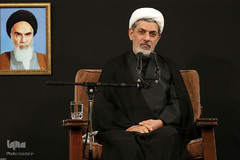 مراسم عزاداری شب تاسوعا با حضور رهبر معظم انقلاب