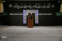 مراسم عزاداری شب تاسوعا با حضور رهبر معظم انقلاب