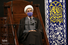 مراسم عزاداری شب تاسوعا با حضور رهبر معظم انقلاب