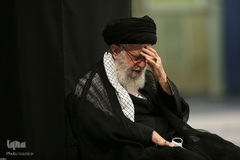 مراسم عزاداری شب تاسوعا با حضور رهبر معظم انقلاب