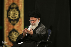 مراسم عزاداری شب تاسوعا با حضور رهبر معظم انقلاب