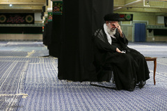 مراسم عزاداری شب تاسوعا با حضور رهبر معظم انقلاب