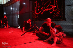 عزاداری شب های محرم در هیئت شهدای قزوین‎