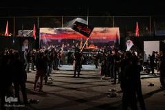 عزاداری شب های محرم در هیئت شهدای قزوین‎