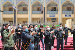 عزاداری ظهر تاسوعا در حرم شاهچراغ(ع)