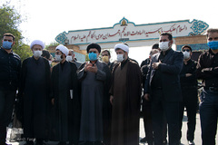 عزاداری ظهر تاسوعا در حرم شاهچراغ(ع)