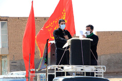 عزاداری خودرویی روز تاسوعا