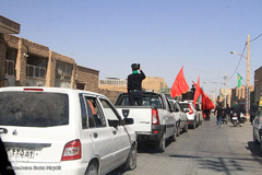 عزاداری خودرویی روز تاسوعا