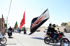 عزاداری خودرویی روز تاسوعا