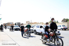 عزاداری خودرویی روز تاسوعا