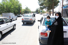 عزاداری خودرویی روز تاسوعا