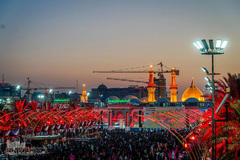 عزاداری شب تاسوعا در کربلای معلی