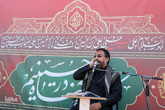 عزاداری ظهر عاشورا در حرم شاهچراغ(ع)