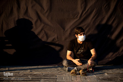 خیمه سوزان غروب عاشورا در میدان امام حسین(ع)