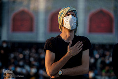 خیمه سوزان غروب عاشورا در میدان امام حسین(ع)