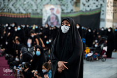 خیمه سوزان غروب عاشورا در میدان امام حسین(ع)