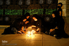 شام غریبان حسینی در جوار کریمه اهل بیت(ع)