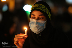 شام غریبان حسینی در جوار کریمه اهل بیت(ع)