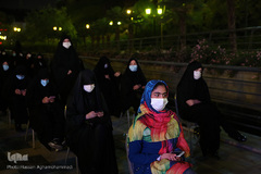 اجتماع بزرگ منتظران «اربعین» در خیمه موکب حضرت علی ابن ابیطالب(ع) منطقه فرهنگی و گردشگری عباس آباد تهران