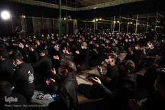 اجتماع بزرگ منتظران «اربعین» در خیمه موکب حضرت علی ابن ابیطالب(ع) منطقه فرهنگی و گردشگری عباس آباد تهران