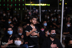 اجتماع بزرگ منتظران «اربعین» در خیمه موکب حضرت علی ابن ابیطالب(ع) منطقه فرهنگی و گردشگری عباس آباد تهران