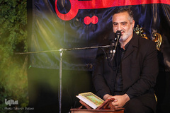 احمد ابوالقاسمی، سوگ‌نشینی قاریان قرآن در شب سوم شهادت سید‌الشهدا‌(ع)